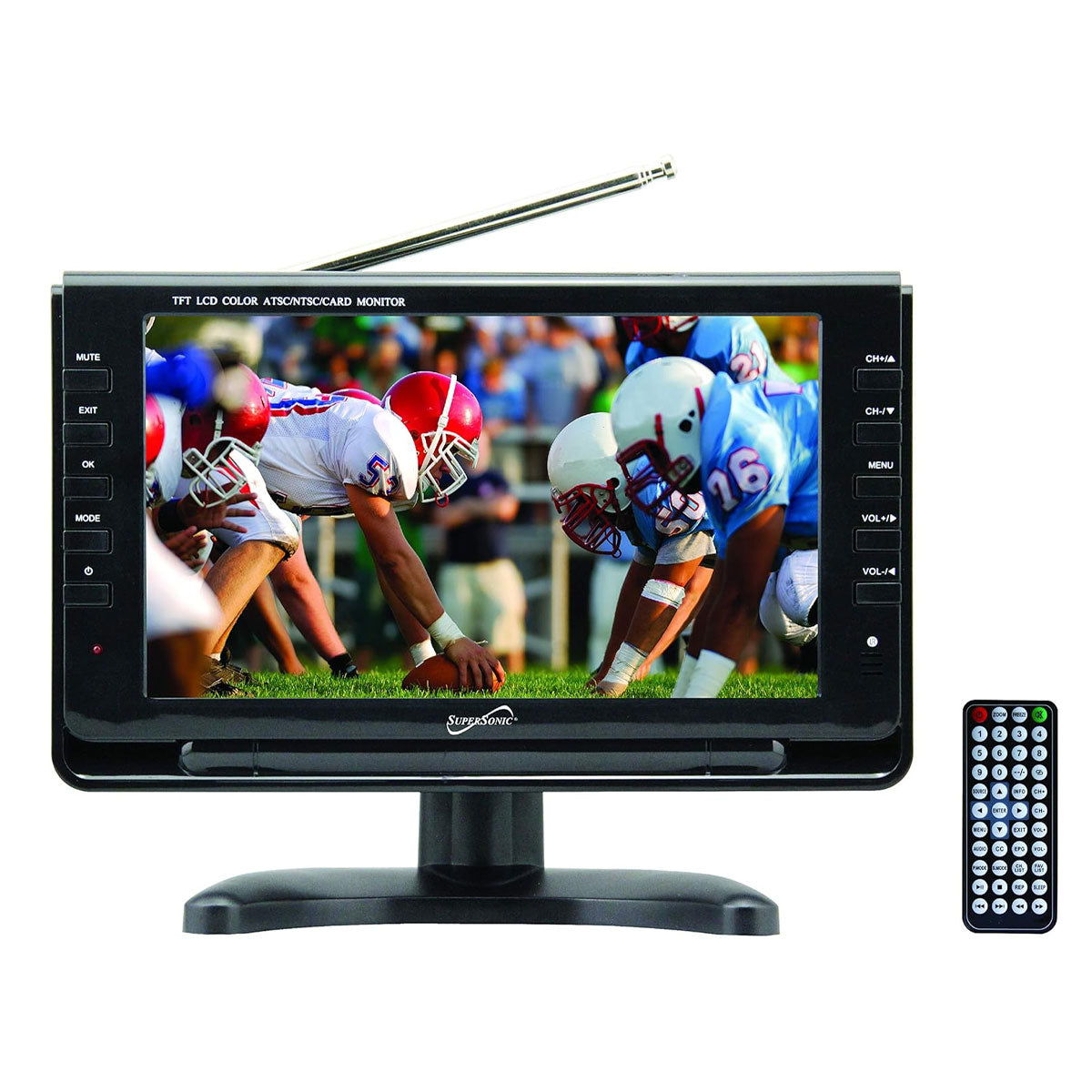 Supersonic 9″ Portable TV | Dr. Tech PR