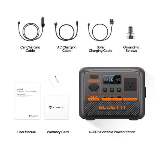 AC50P 504Wh Portable Power Station