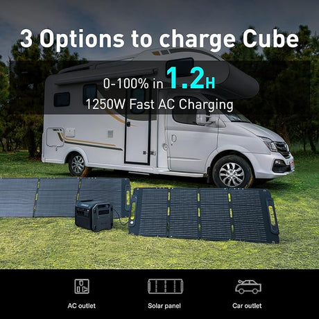 Segway PowerCube 100W & 100W Solar panel COMBO